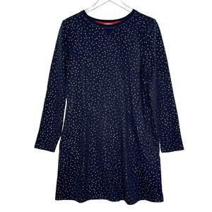 Boden Navy Polka Dot Mini Dress